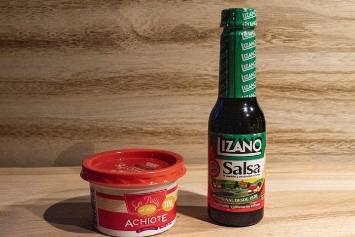 Lizano Sauce and Achiote