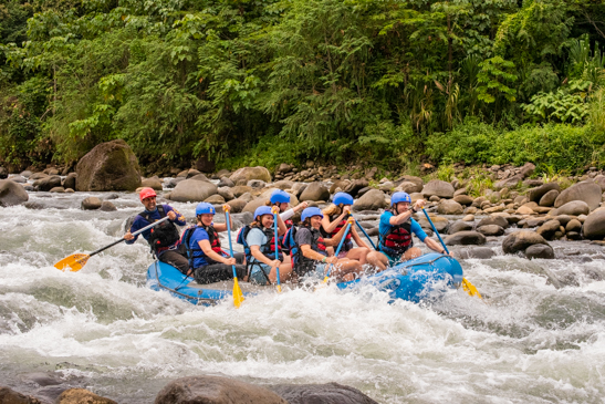 Rafting in Sarapiquí River